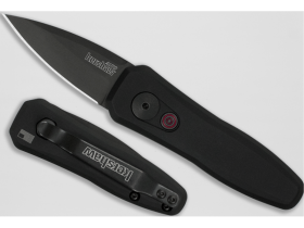 Автоматический складной нож Launch 4 - Kershaw 7500BLK Black, сталь Crucible CPM® 154, рукоять анодированный алюминий, чёрный