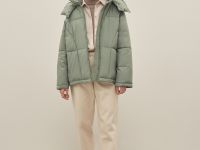 Куртка утепленная с воротником-стойкой