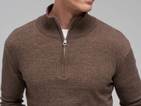 Джемпер прямого кроя из хлопка