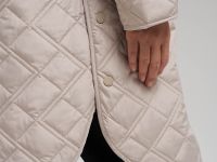 Стеганое пальто с искусственным утеплителем