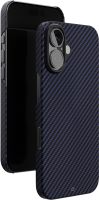 Клип-кейс VLP Kevlar для Apple iPhone 16 с MagSafe Тёмно-синий