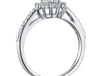 Классическое кольцо из белого золота э4712кц04201506_white