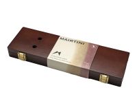 Набор кистей для акварели Mairtini 4 шт, (RG700R-6,696-3,M7-12,M7-0)-S, в деревянной коробке