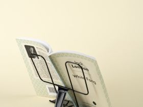 Подставка для книг Globus, металлическая, черная