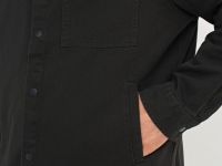 Куртка-рубашка из твила, Коричневый