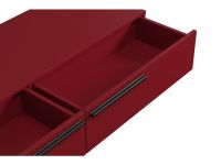 ТВ-тумба подвесная Кимбол 160x20 Бургундский