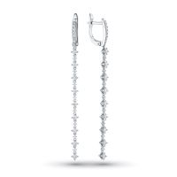 Серьги из белого золота э4712сг03180600