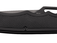 Складной нож CRKT 7050 Septimo, сталь 8Cr13MoV Black Oxide Finish Combo Edge, рукоять алюминий/резиновые вставки