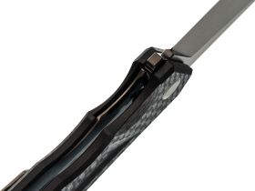 Складной нож TuoTown Gora-B, сталь T10S, рукоять G10/Carbon Fiber