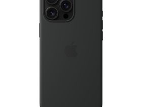 Чехол-накладка Silicone Case with MagSafe для iPhone 16 Pro (Black)