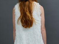 Заколка для волос с бантом и пайетками для девочек, Черный