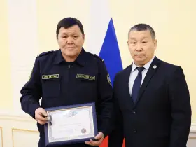 В Якутии отметили 15-летие государственной противопожарной службы