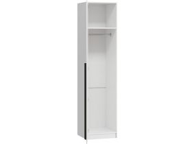 Распашной шкаф Кимбол 1-50x210 Белый