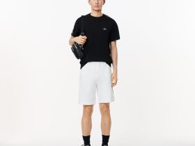 Мужская футболка Lacoste свободного кроя