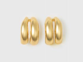 Серьги женские, Золотой