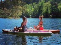 Надувная доска для SUP-бординга FUNWATER New Tiki Pink 11