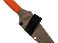 Охотничий нож Оса сталь Aus10 cobalt, рукоять G10 оранжевый