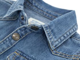 Рубашка джинсовая для маленького мальчика