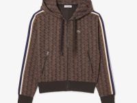 Женская жаккардовая толстовка Lacoste