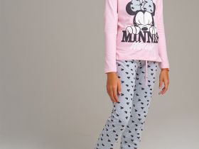 Комплект с принтом Disney для девочки: лонгслив, брюки