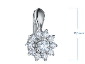 Серьги из белого золота э4712сг04202940_white