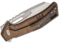 Складной нож Fox Chronos, сталь MagnaCut, рукоять алюминий, бронзовый