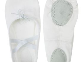 Балетки белые