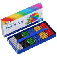 Набор пластилина Гамма "Классический", 6 цветов, 120 г, со стеком, картон