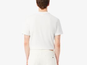 Мужская хлопковая футболка Lacoste стандартного кроя