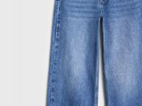 Прямые джинсы для девочек, Синий