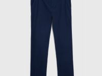 Базовые брюки-чиносы из твила, Синий