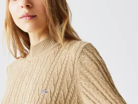 Женское платье Lacoste с длинными рукавами