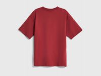 Футболка с принтом для девочек, Красный