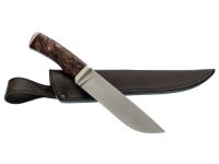 Нож Град, сталь D2, рукоять карельская береза