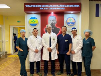 Мобильные хирурги работают в Чурапчинском районе Якутии