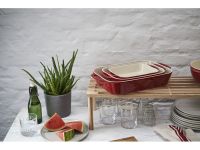 Staub Набор из 3 форм для запекания вишневый Staub