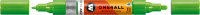Маркер акриловый Molotow ONE4ALL двусторонний Неон-зеленый