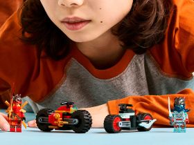 Ninjago 71838 Конструктор Гонка Кая на скоростном мотоцикле