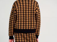 Комплект трикотажный для девочек: кардиган, юбка