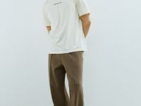 Футболка из хлопка с принтом, Белый