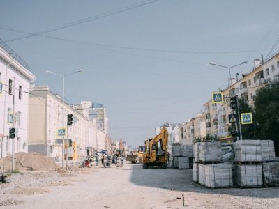 В августе начнётся асфальтирование проспекта Ленина в Якутске