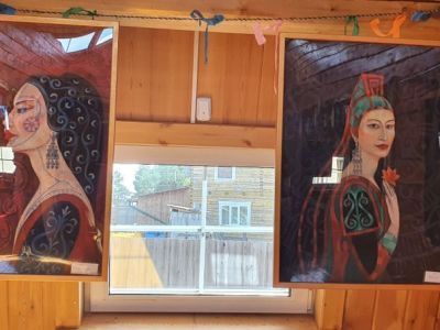 В Вилюйске открылась выставка картин Лены Гоголевой