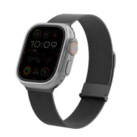 Ремешок WiWU MagFlex для Apple Watch 44/45/46/49mm миланская петля/сталь (WB302) (черный)