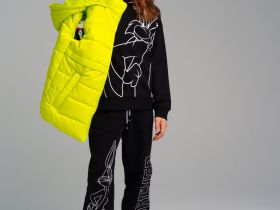 Брюки трикотажные для девочек