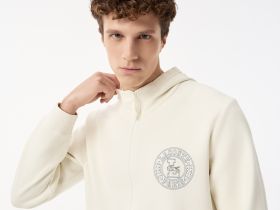 Мужская толстовка Lacoste из смеси органического хлопка