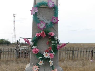 Братская могила советских воинов, погибших в период Сталинградской битвы