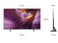 Телевизор Samsung QE55S85FAEXRU, 55", OLED 4K UHD, 120 Гц, Smart TV (Tizen)