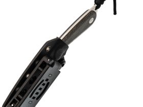 Туристический нож Kizer Buddy, сталь 14C28N, рукоять микарта