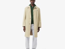 Мужская флисовая толстовка Lacoste на молнии