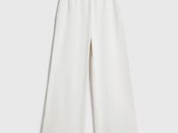 Базовые широкие брюки, Бежевый